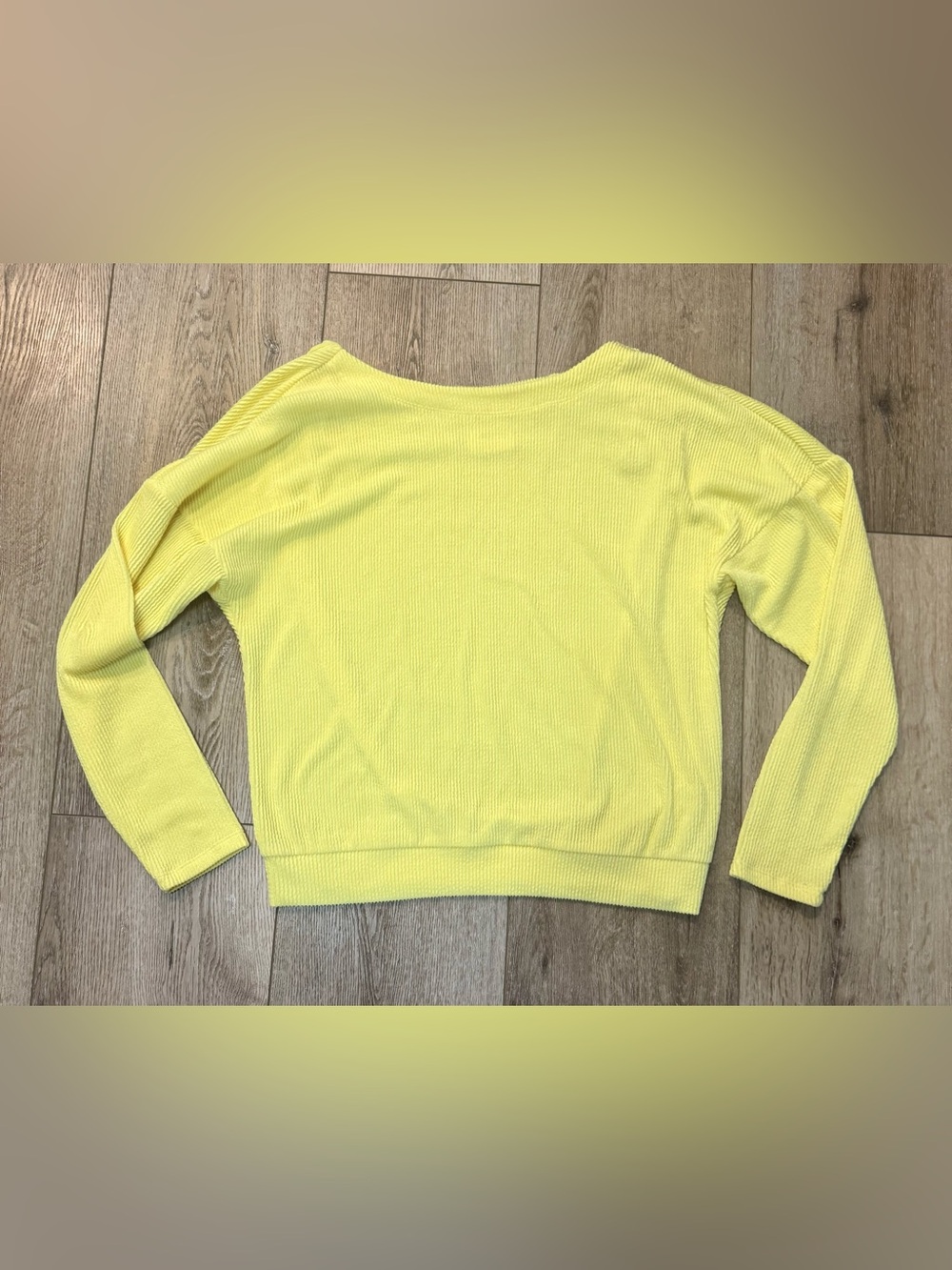 Maeve by Anthropologie Yellow Textured Shirt - Women’s Size M